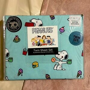 Peanuts Twin Sheet Set